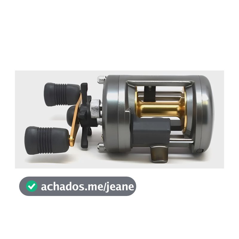 Carretel carretilha Shimano Corvalus 400 esquerdo color cinza
