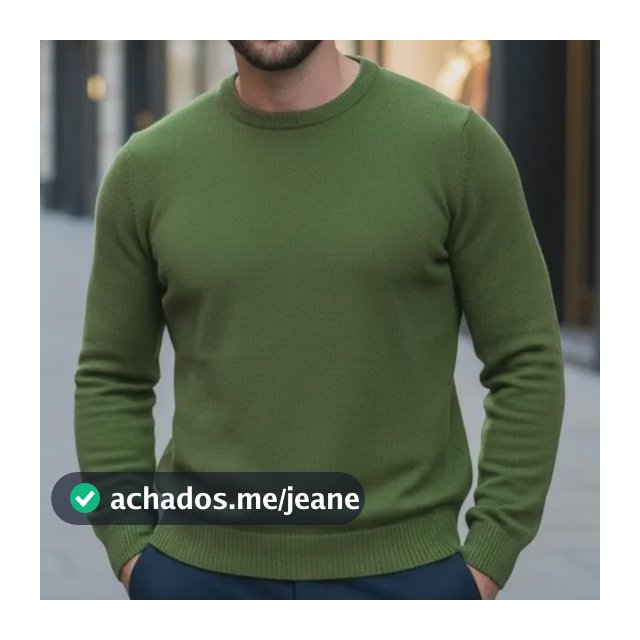 Blusa De Frio Suéter Masculino Tricot Social Malha Grossa