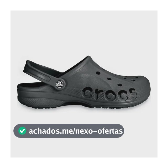 Sandália Crocs Baya Clog Black