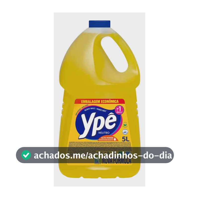 Detergente Ypê Neutro 5 Litros