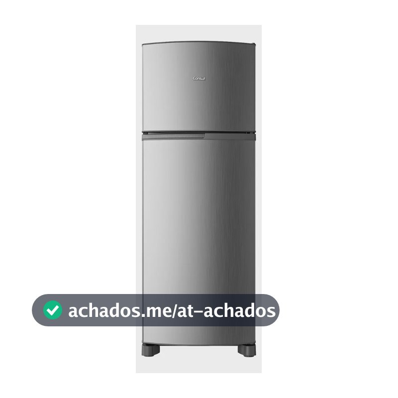 Geladeira Consul Frost Free 333 Litros Duplex Inox - CRM40MK