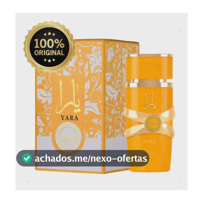 Perfume Lattafa Yara Tous Feminino 100 Ml Original Com Garantia E Nota Fiscal Tendência Árabe Maravilhoso