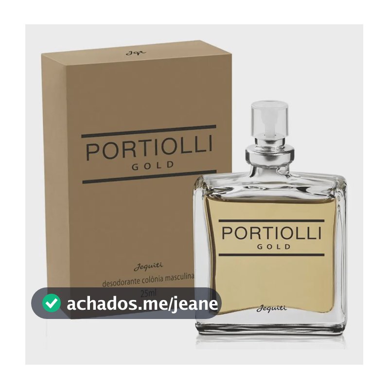 2 Perfume Celso Portiolli Gold Deo Colônia Masculino Miniatura Com 25ml Jequiti