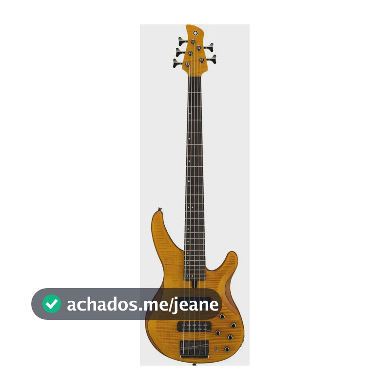 Contrabaixo Elétrico 5 Cordas Trbx 605fm Matte Amber Yamaha