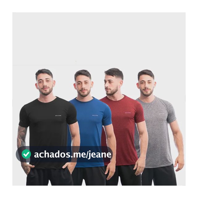 Kit 4 Camisas  Dry Fit Academia Esportiva Com Proteção Uv