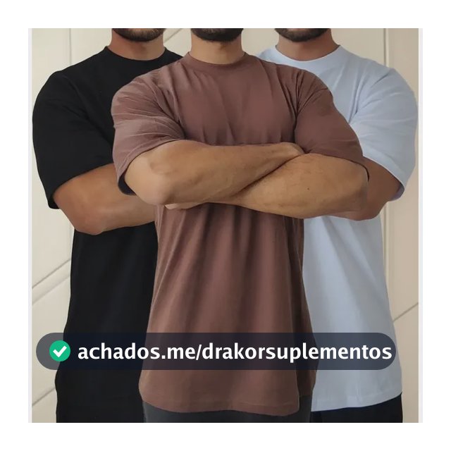 Kit 3 Camisetas Oversized Para Academia E Dia A Dia Algodão