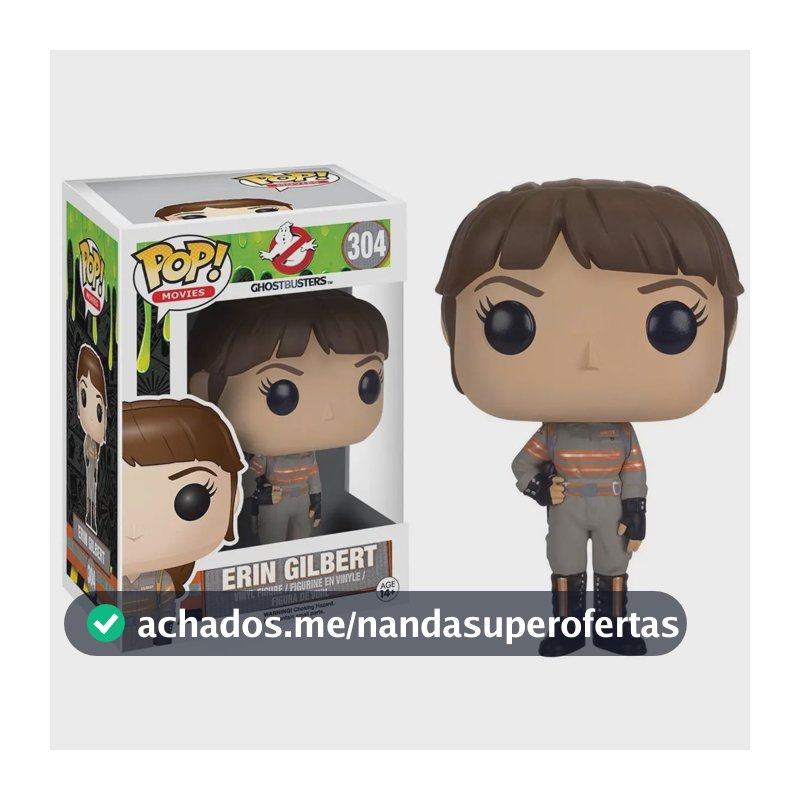 Funko Pop Caça Fantasmas 2016 Erin Gilbert