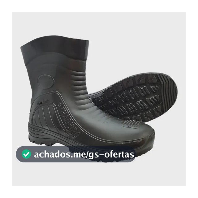 Bota Chuva Impermeavel Motociclista Moto Motoboy Motoqueiro Preto 41/42