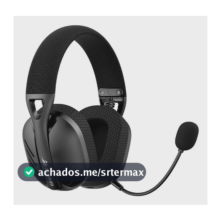 Headset Gamer Sem Fio Havit Fuxi H3 7.1 Surround Preto