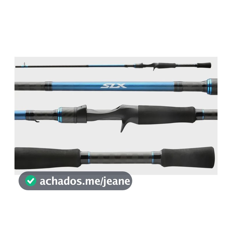 Vara De Pesca Shimano Nova Slx A Série Brasil 1,83m 25lb Preto/azul