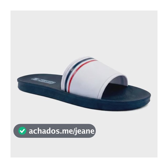 Chinelo Sandrini Slide Beat Masculino Casual Confortável