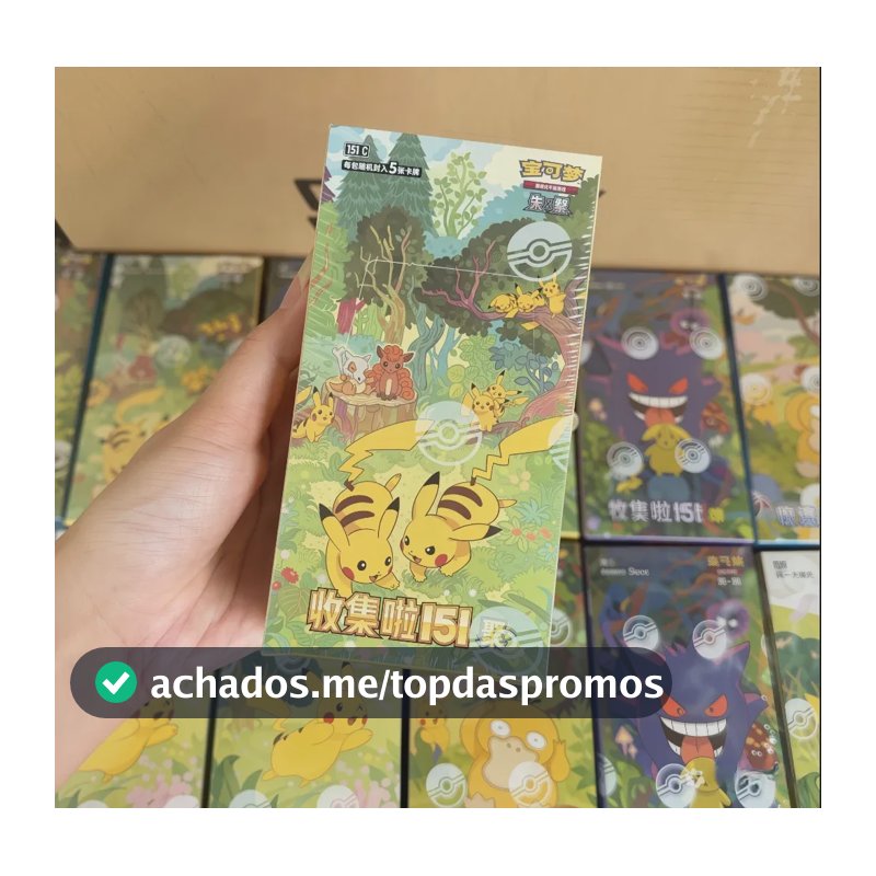 Caixa de Booster Slim - Collect 151 Gathering Pokémon TCG