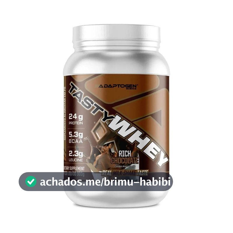 Tasty Whey 3w Gourmet Adaptogen 900g Chocolate Suíço