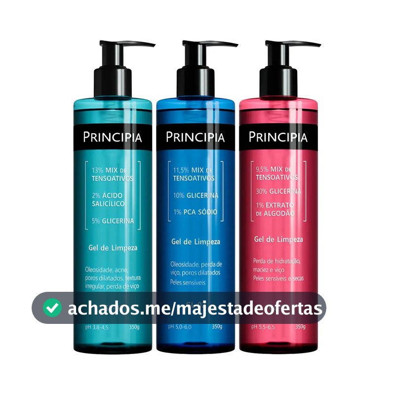 Principia Kit Trio Limpeza Facial Personalizada