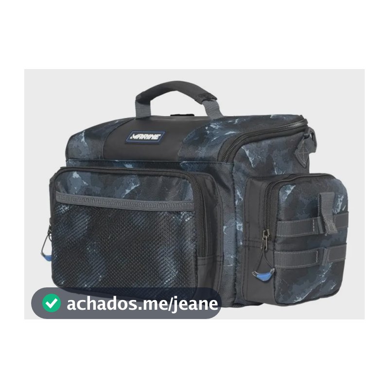 Bolsa De Pesca Marine Frontier M-bf12tc Com 3 Caixas