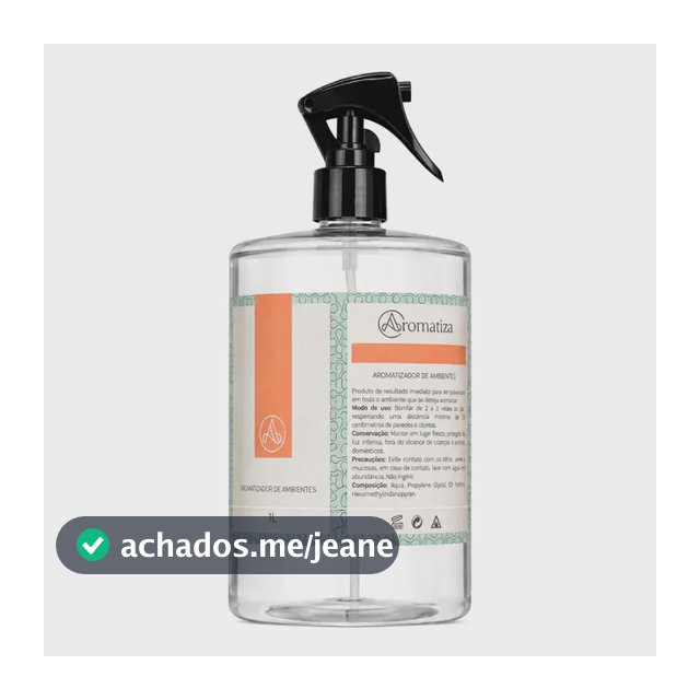 Aromatizador De Ambientes, Cheiro De Lojas Famosas 1 Litro