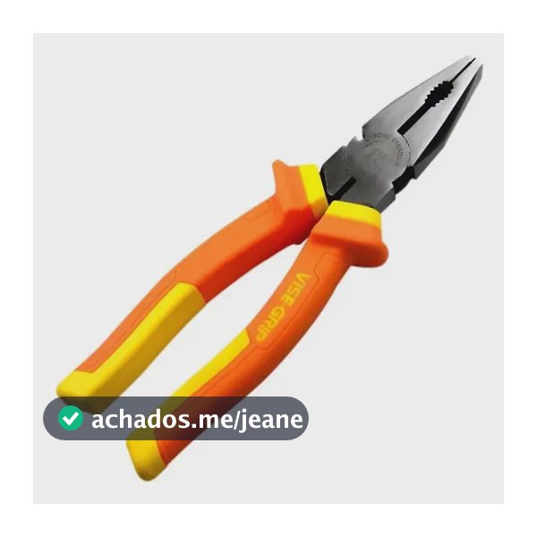 Alicate Universal Irwin Modelo IW13981 Ideal para Cortar Fios Arames e Materiais Diversos 20% Mais Força de Corte