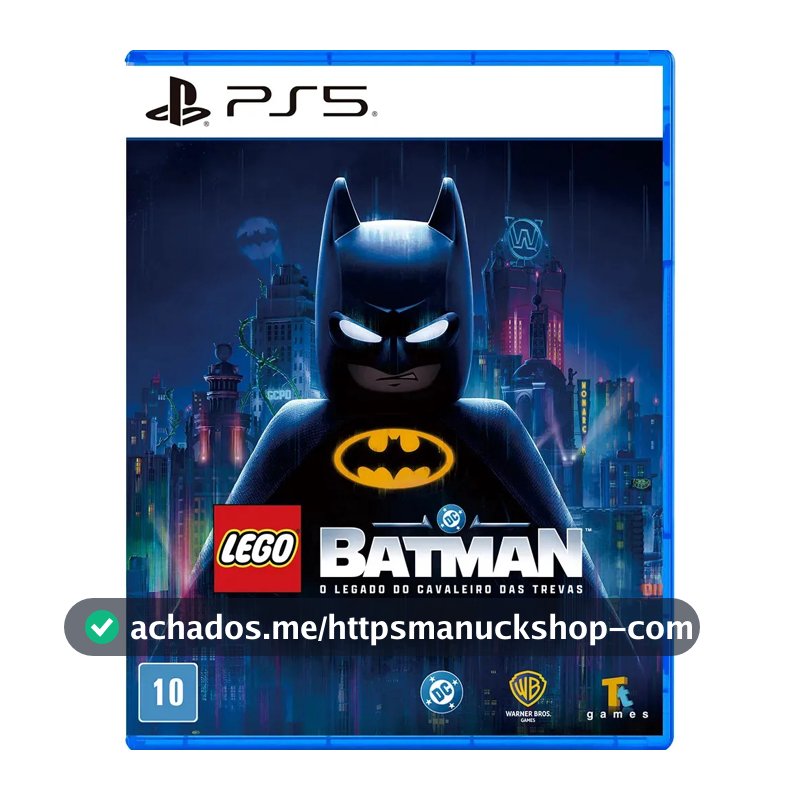 Jogo Lego Batman O Legado Do Cavaleiro Das Trevas Físico