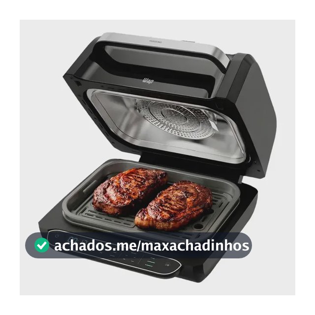 Fritadeira Elétrica Air Fryer 8 em 1 Wap Barbecue Heat Digital Wc Ab1030 127V