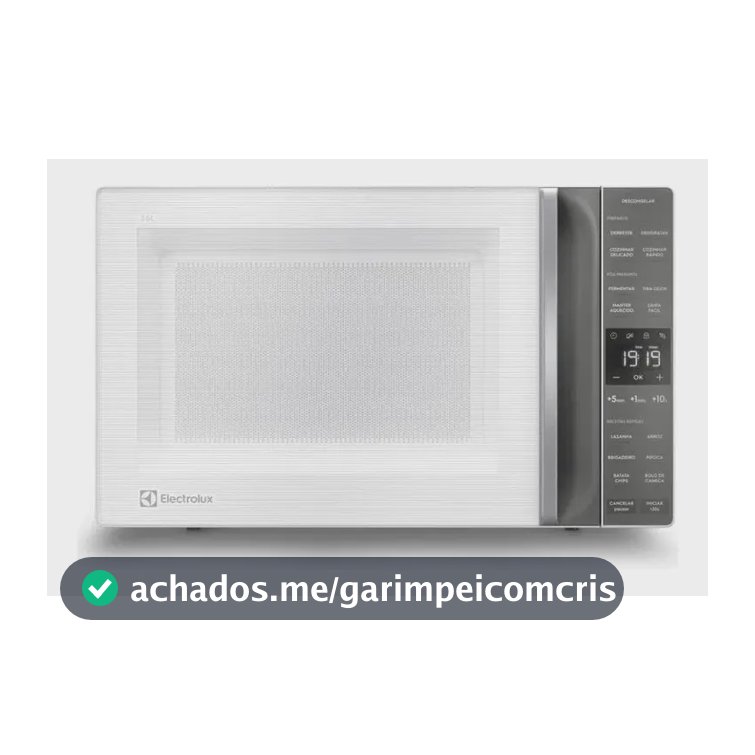 Micro-ondas Electrolux 36L Branco Efficient com Descongelamento Assistido ME36B