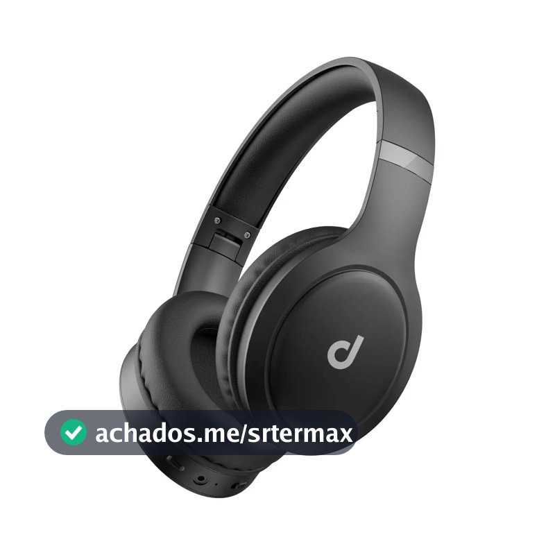 Fone De Ouvido Headphone Dapon H02D Bluetooth 5.1 Over-ear 22h Preto