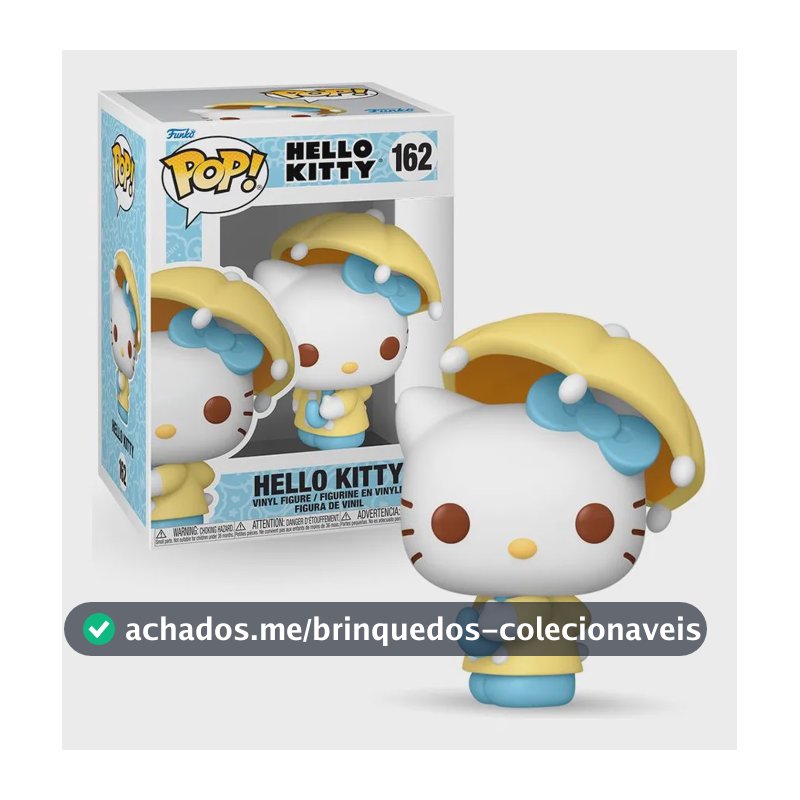 Boneco Funko Pop! Sanrio - Hello Kitty Com Guarda-chuva