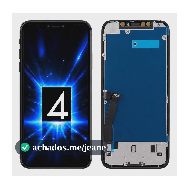 Tela Compatível iPhone XR Top + Brinde / Frontal Display Lcd Touch Módulo 4 STORE PREMIUM