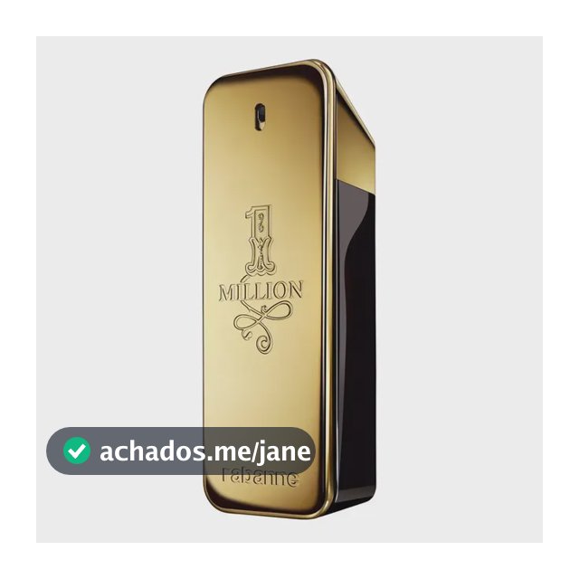 Perfume Rabanne 1 Million Eau de Toilette 200 ml masculino