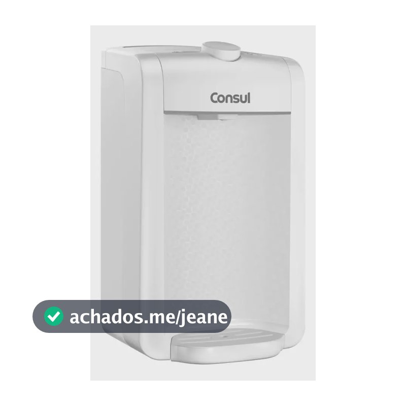 Purificador de Água Consul Compacto CPC31AB 1,5 L com Filtro de Filtragem Classe A