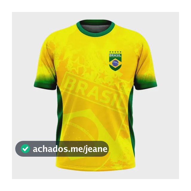 Camiseta Seleção Brasileira Torcedor Patriota Do Brasil