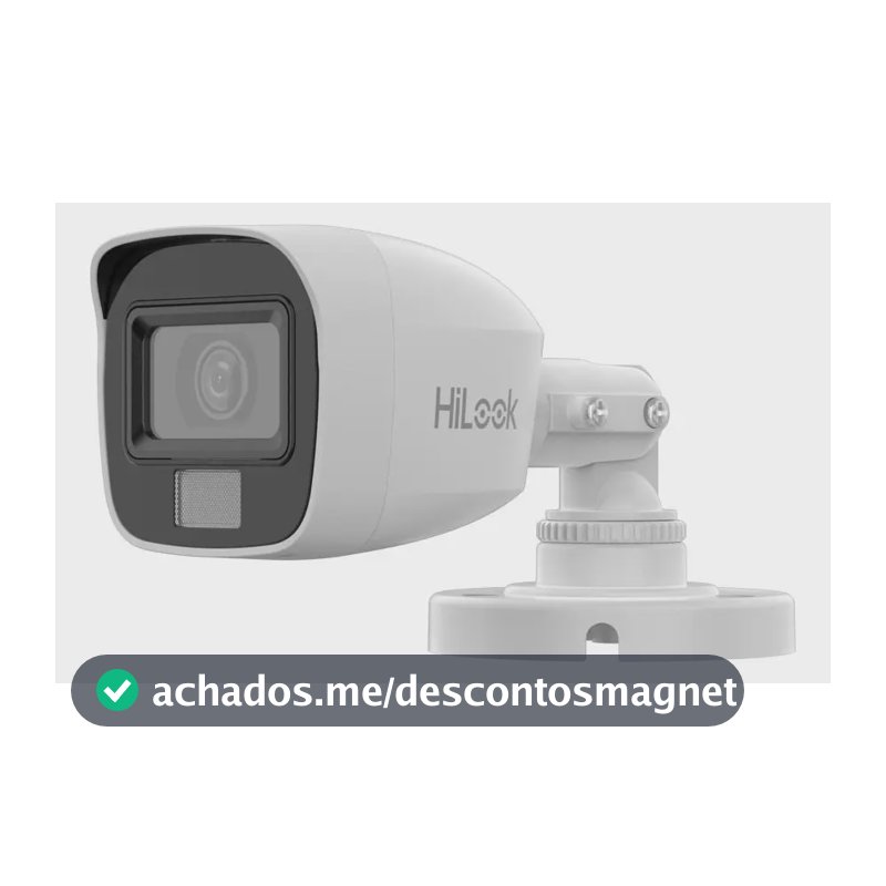 Câmera Bullet Thc-b127-lpc Fixa Luz Dupla 2mp Hikvision