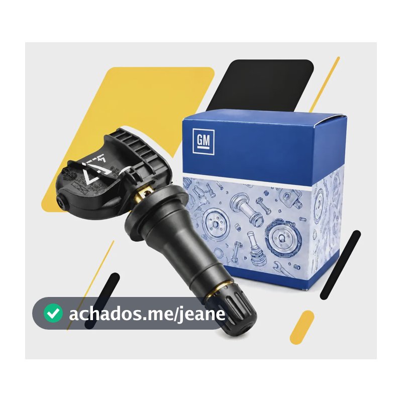 Sensor Tpms Pressao Pneu Gm Onix Cobalt S10 Cruze Prisma 433mhz