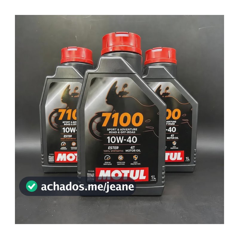 Motul 7100 10w40 4t Óleo Sintético Moto 3l