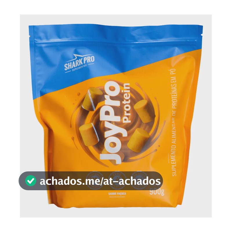 Whey Protein Joypro 100% Gourmet + Colageno 900g - Shark Pro Paçoca