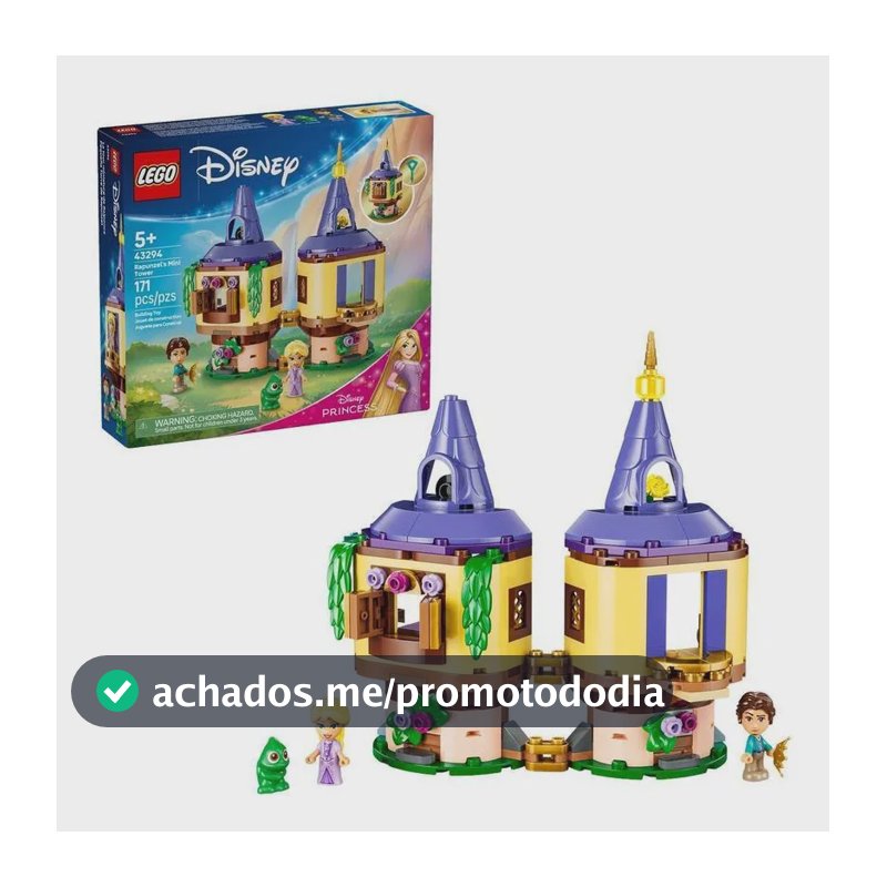 Lego Disney Minitorre Da Rapunzel 171