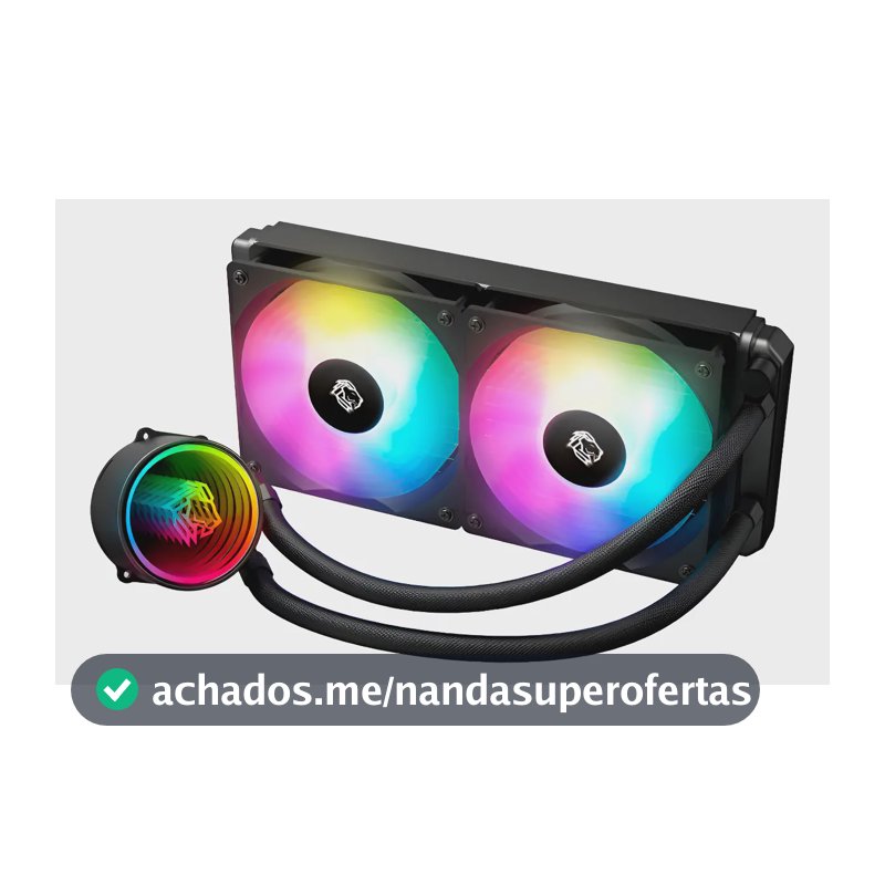 Water Cooler 240mm Hayom Fc1315 Rgb Compatível Intel Amd