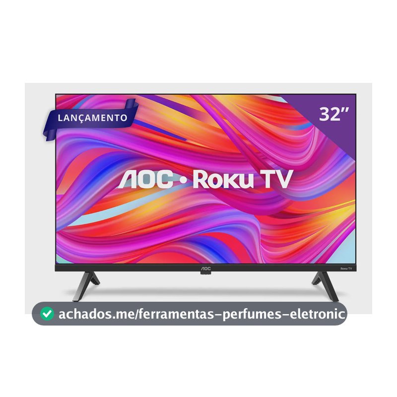 Smart Tv 32 Hd Aoc Tv 32s5045/78g Hdmi 1 Usb Wifi Roku