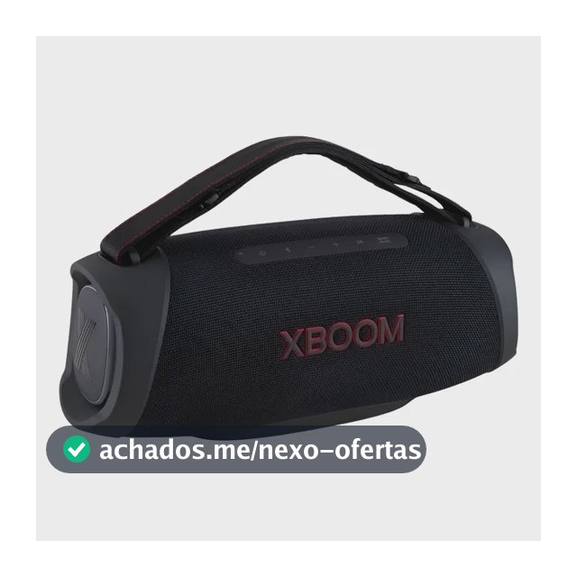 Caixa De Som LG Xboom Go Xg8t Bluetooth Preto Bivolt
