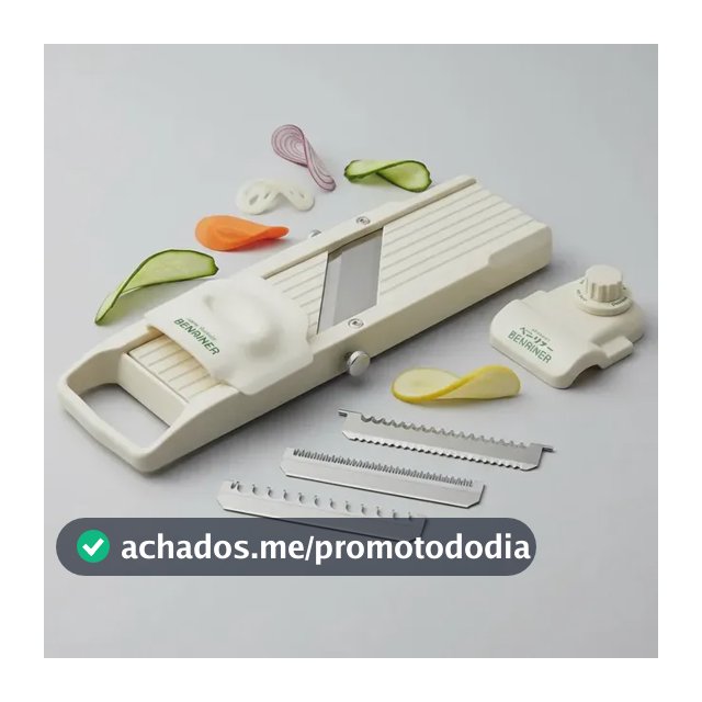 Fatiador Mandolin Benriner Classic Aço Inox Com Lâminas Intercambiáveis