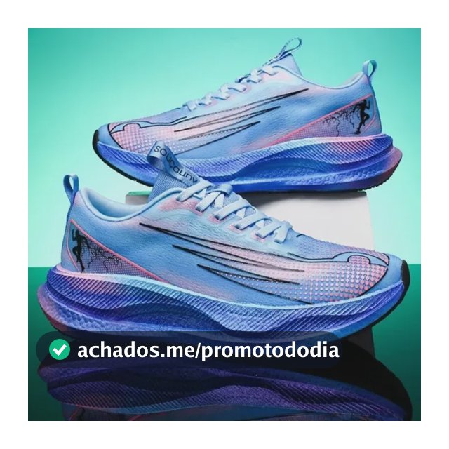 Tênis Esportivo Leve Respirável Para Corrida Azul Geométrico 39