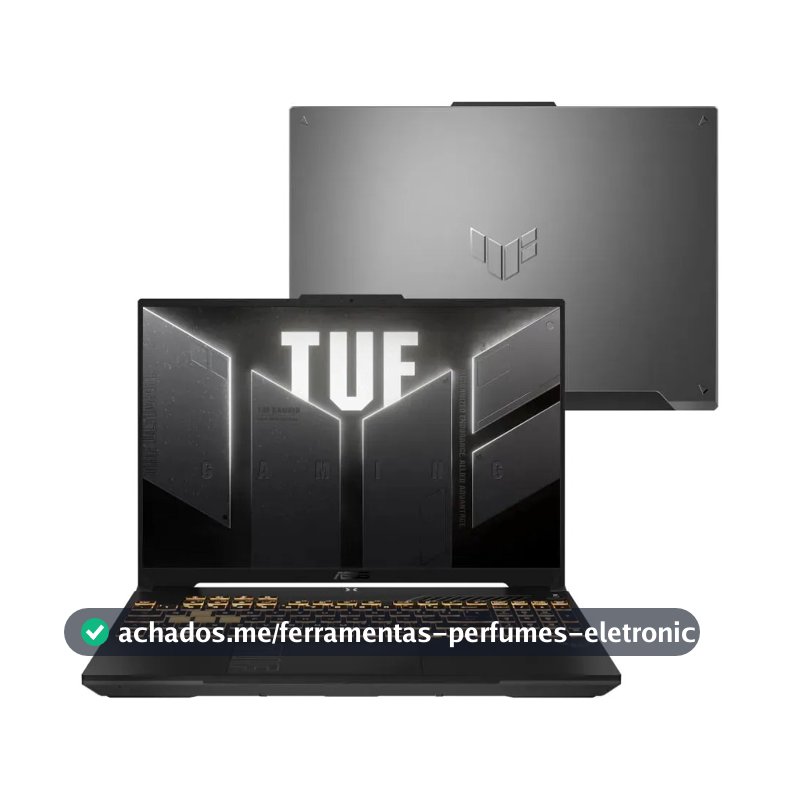 Notebook ASUS TUF Gamer F16 FX607VU NVIDIA RTX 4050 Intel Core 5 210H 16GB RAM 512GB SSD Linux 16" LCD LED FHD nível IPS 144 Hz RL385
