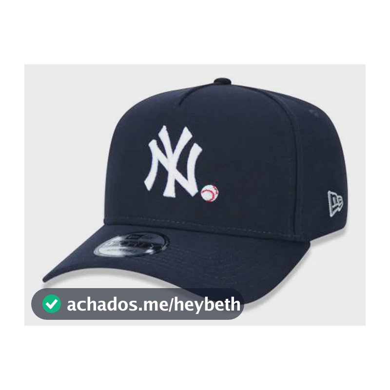 Boné New Era 9forty Snapback Azul New York Yankees Mlb