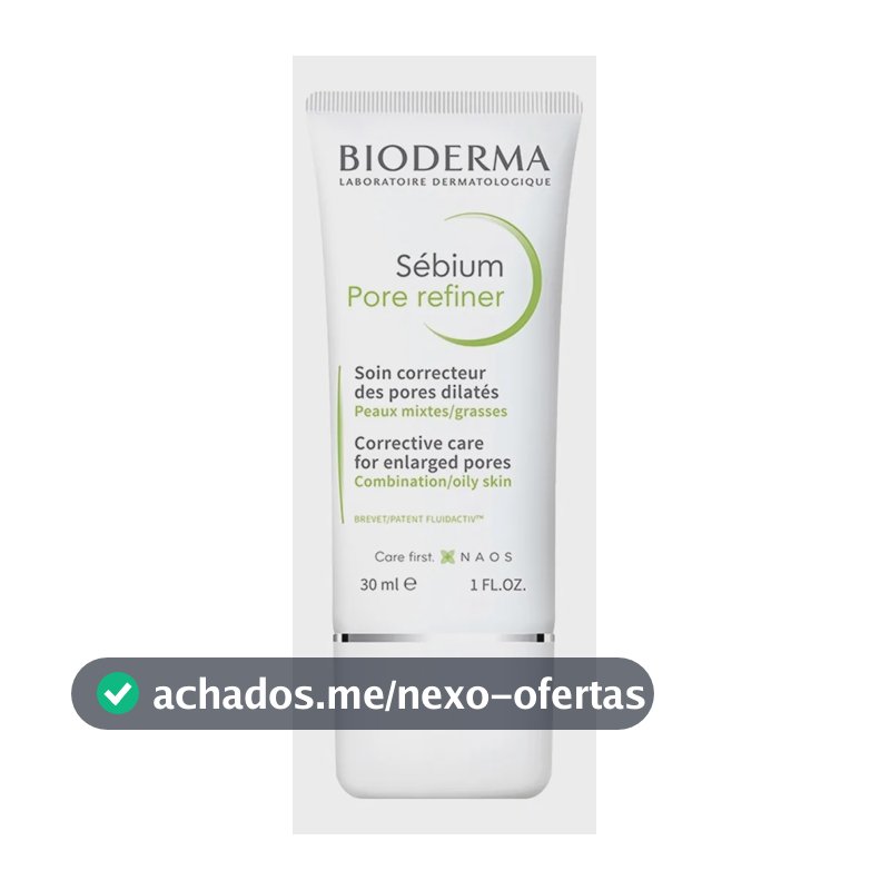 Sérum Corretor de Poros e Brilho Bioderma Sébium Pore Refiner 30ml