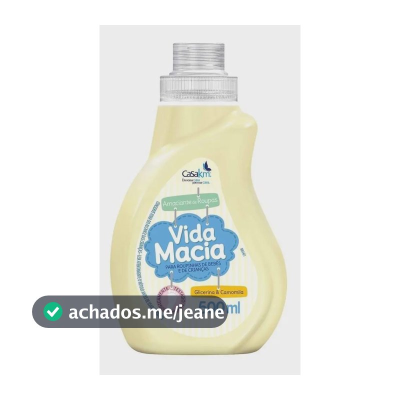 Amaciante Vida Macia Amac. G&camomila 500 Ml