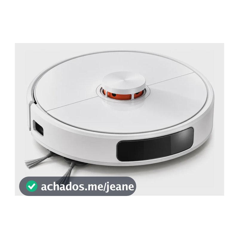 Robô Aspirador Xiaomi S40c 5000pa Passa Pano Bivolt Branco 127/220v
