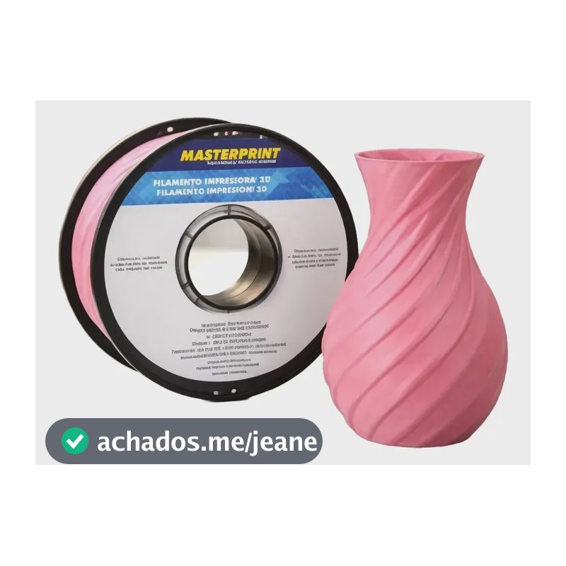Filamento 3d Masterprint Filamento Pla Rosa Sakura