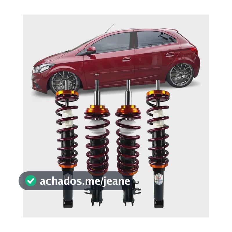 Suspensão Rosca Slim Onix (exceto Turbo Ltz Plus) - Premium