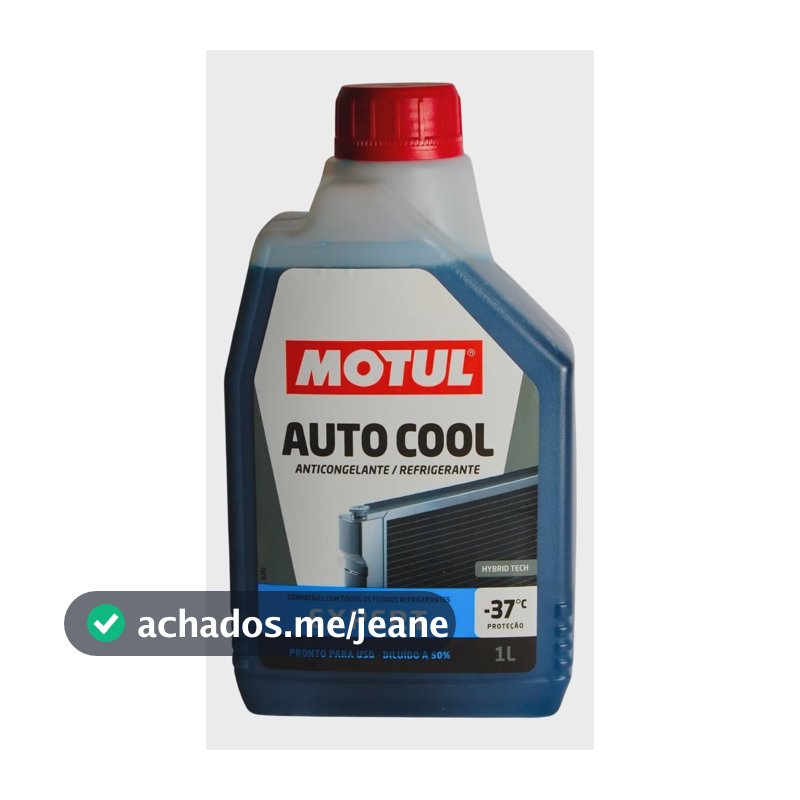 Motul Auto Cool Expert -37°c Fluido Radiador Carro 1l