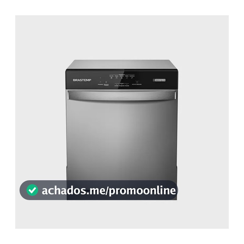 Lava-Louças Brastemp 8 Serviços Inox - BLF08BS