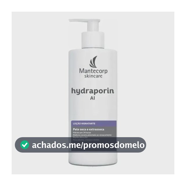Mantecorp Hidratante Corporal Hydraporin AI 450g